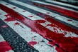 © Michael - Blood stains after an accident at a zebra crossing