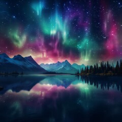 the aurora borealis, also known as the northern lights