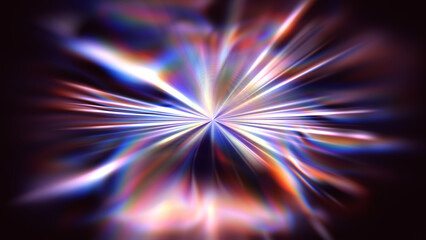 Wall Mural - abstract colored background imitating speed dialing in space