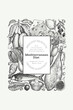 Mediterranean Cuisine Design Template. Vector Hand Drawn Healthy Food Banner. Vintage Style Menu Illustration.