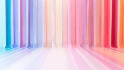 Pastel Rainbow Stripes Background,  Product Display, Teen Messages