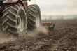 © Lucija - tractor plowing field dust tires agriculture farming rural countryside farm crops soil cultivation farmer machinery equipment outdoors nature landscape hard work 10