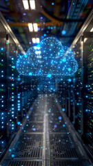 Wall Mural - online, cloud storage, contact, computing, tablet, phone home devices with online. linking computer 
