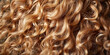 Blond hair texture background