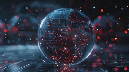circular technology background