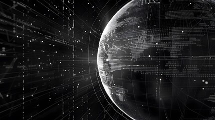 circular technology background