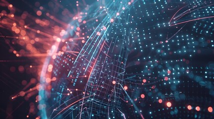 circular technology background