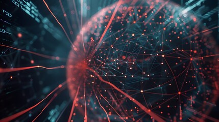 circular technology background