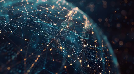 circular technology background