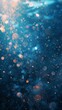 © keystoker - Glitter particles in abstract underwater background, oceanic wallpaper, deep-sea sparkle, bokeh blurred backdrop