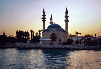 Wall Mural - 'view gate Kale Sunset mosque Antalya T