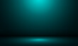 © ikkiae01 - Abstract soft gradient green light with empty studio room for you design background