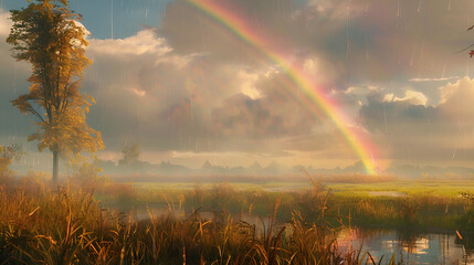 Wall Mural - rainbow