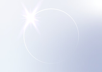 Wall Mural - white light glowing abstract background
