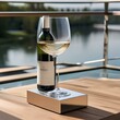 Selection of wine glass holder for balcony splashes with balcony wine glass holder2