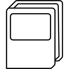 Poster - Book Icon