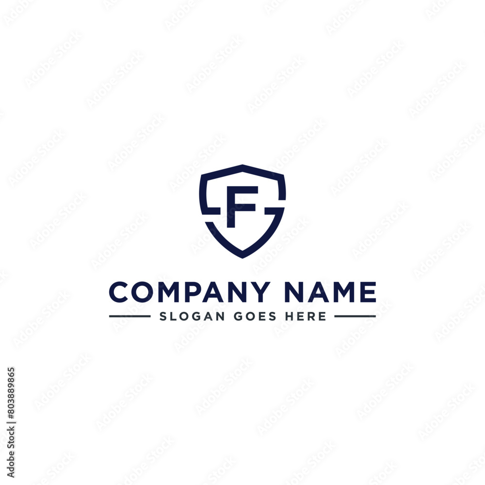 Initials Letter FS or SF linked overlapping Logo vector with letter N ...