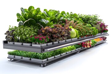 Poster - Integrated Vertical Farming with Automated Harvesting Systems for Efficient Urban Food Production