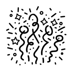 Confetti icon, celebration icon, birthday icon, party icon, anniversary icon, event icon, holiday icon, ceremony icon, festival icon, greeting icon, exploding icon, Christmas icon, festive icon,party,