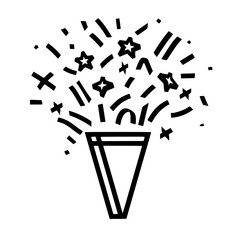 Confetti icon, celebration icon, birthday icon, party icon, anniversary icon, event icon, holiday icon, ceremony icon, festival icon, greeting icon, exploding icon, Christmas icon, festive icon,party,