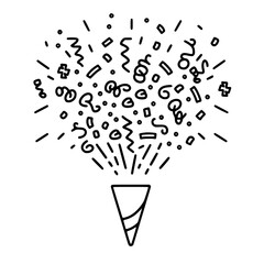 Confetti icon, celebration icon, birthday icon, party icon, anniversary icon, event icon, holiday icon, ceremony icon, festival icon, greeting icon, exploding icon, Christmas icon, festive icon,party,