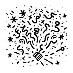 Confetti icon, celebration icon, birthday icon, party icon, anniversary icon, event icon, holiday icon, ceremony icon, festival icon, greeting icon, exploding icon, Christmas icon, festive icon,party,