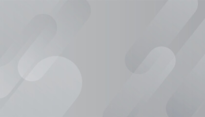 Poster - Abstract shape black and white template banner with gradient color, Abstract gray gradient texture background, Minimal geometric white light background