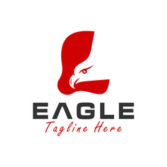 Poster - Eagle logo with the letter L