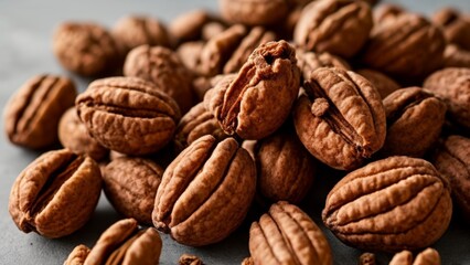  Nutty Delight  A closeup of almonds in their natural glory