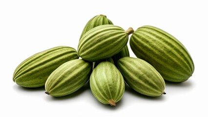 Canvas Print -  Fresh unripe green fruits ready for harvest