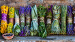 Soothing Aromatic Assortment of Smudge Sticks for Cleansing and Purification