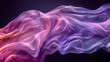 purple Abstract psychedelic background with fluid motion art texture. Futuristic mitochondria mixing paint effect