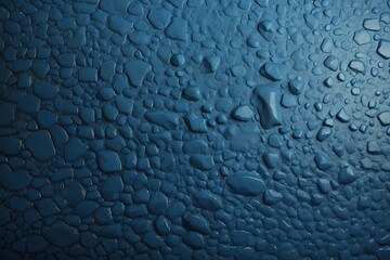 Wall Mural - water drops on a surface