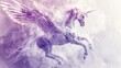 Fantasy art Pegasus