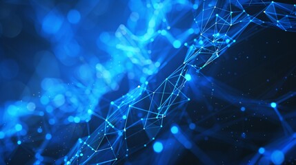 background network technology abstract datum connection mesh tech blue design computer wallpaper cyberspace science structure futuristic cloud shape modern geometric space polygonal polygon