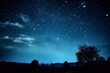 Starry night sky generative AI