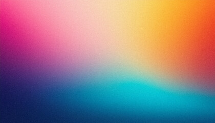 Wall Mural - vibrant gradient background with grain texture