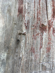 Wall Mural - old weathered cracked wood texture background