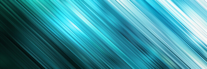Wall Mural - acute diagonal stripes of cerulean and turquoise, ideal for an elegant abstract background