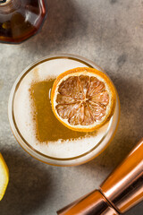 Sticker - Cold Boozy Whiskey Sour Cocktail