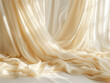 silk curtain background,ai