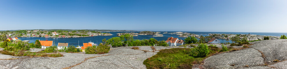 Wall Mural - Küstenlandschaft bei Portør in Südnorwegen