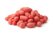 Heap of red spicy coated peanuts