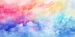 © AminaDesign - A vibrant watercolor background featuring a rainbow of colors including magenta, electric blue, and more. The colors create a beautiful pattern reminiscent of the sky