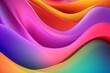 © edi - Abstract a Rainbow wave background