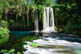 Fototapeta Kuchnia - Long exposure image of Duden Waterfall located in Antalya Turkey