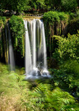 Fototapeta Kuchnia - Long exposure image of Duden Waterfall located in Antalya Turkey
