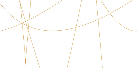 Wall Mural - Abstract white background with golden lines .golden geometric random chaotic creative lines background backdrop .luxury modern technology concept diagonal line .