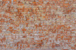 Texture of an old red brick wall. Abstract construction background.