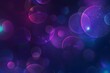 © graphito - vector background with purple circles and shapes on dark blue gradient background
